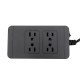 2500W Power Strip Socket 4 AC Outlets 4 USB Ports Charger Smart Power Switch Socket US