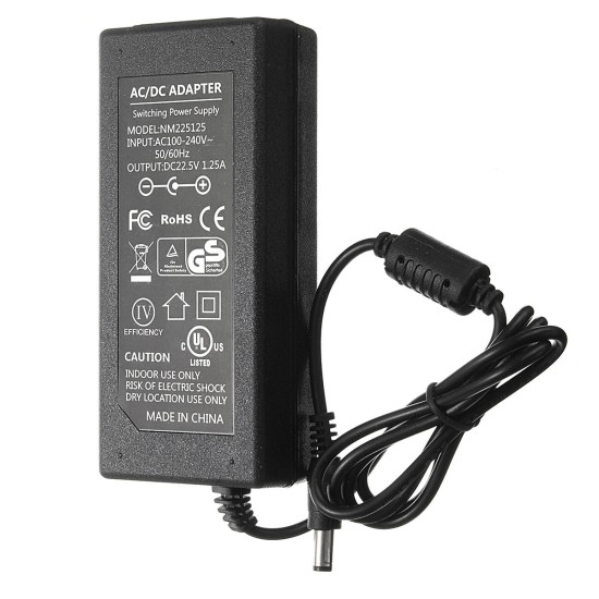 30W 22.5V 1.25A Power Supply AC/DC Charger Adapter Cord Cable Charger For 400 500 600