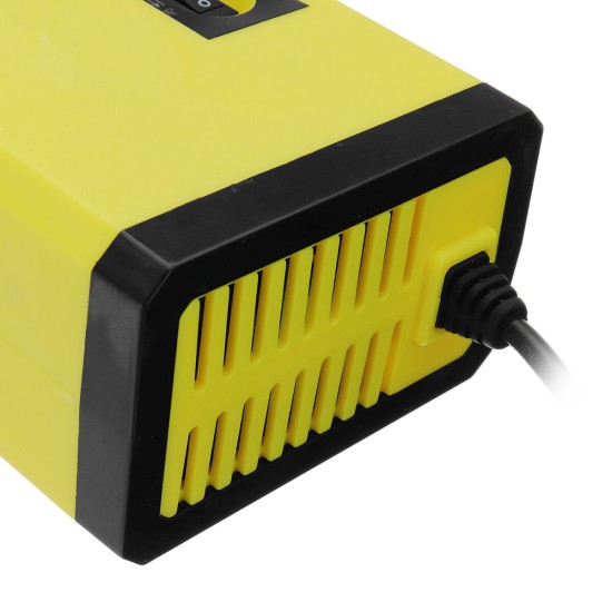 DC 12V 8A Pulse Repair Battery Charger For Car Motorcycle AGM GEL WET Lead Acid Battery LCD