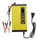 DC 12V 8A Pulse Repair Battery Charger For Car Motorcycle AGM GEL WET Lead Acid Battery LCD