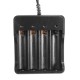 DC 4.2V 1200mA Smart Charger 4 Slots Fast Charging For 18650 Li-ion Battery