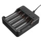 DC 4.2V 1200mA Smart Charger 4 Slots Fast Charging For 18650 Li-ion Battery