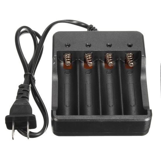 DC 4.2V 1200mA Smart Charger 4 Slots Fast Charging For 18650 Li-ion Battery