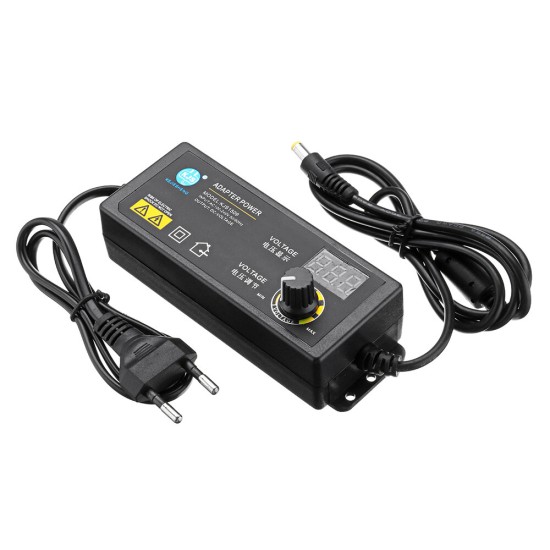 KJS-1509 3-12V 5A Power Adapter Adjustable Voltage Adapter LED Display Switching Power Supply