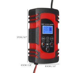 Smart Automatic 12V/24V 8A Car Battery Charger Motorcycle Repair Pulse Repair Activation Smart Automatic 12V/24V 8A Car Battery Charger Motorcycle Repair Pulse Repair Activation