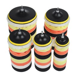10pcs 3/4/5/6/7 Inch Buffing Waxing Polishing Sponge Pads Kit Set for Car Polisher Drill 10pcs 3/4/5/6/7 Inch Buffing Waxing Polishing Sponge Pads Kit Set for Car Polisher Drill