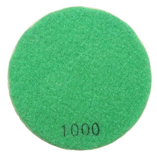 10pcs 4 Inch 30 to 3000 Grit Diamond Polishing Pads Set for Granite Concrete Marble