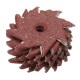 50Pcs 320 Grit Octagonal Abrasive Sandpaper Double Layer Sanding Buffing Tool