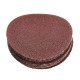 60pcs 3 Inch 60/80/120 Grit Sandpaper with 75mm Hand Polishing Pad for Polishing Abrasive Tools