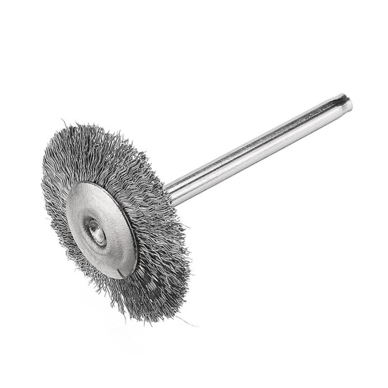 9pcs Stainless Steel Wire Brush Set Cleaner Polishing Brushes Cup Wheel For Dremel Rotary Tool