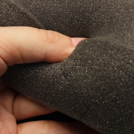 200x60x5cm Black High Density Seat Foam Cushion Sheet Replacement Upholstery Cushion Foam Pads