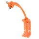 5pcs Military Dominator Elastic Cord Hang Buckle Clip Pals Molle Style Webbing Orange