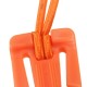 5pcs Military Dominator Elastic Cord Hang Buckle Clip Pals Molle Style Webbing Orange