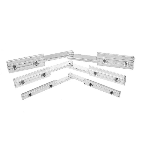 2020/3030/4040 Aluminum Extrusions Arbitrary Multiple Angle Connector Angled Slot Joints