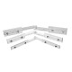 2020/3030/4040 Aluminum Extrusions Arbitrary Multiple Angle Connector Angled Slot Joints