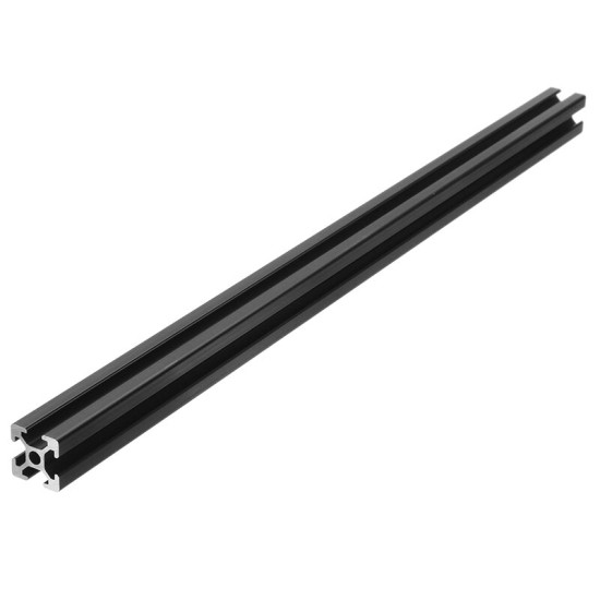 400mm Length Black Anodized 2020 T-Slot Aluminum Profiles Extrusion Frame For CNC