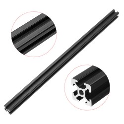 400mm Length Black Anodized 2020 T-Slot Aluminum Profiles Extrusion Frame For CNC 400mm Length Black Anodized 2020 T-Slot Aluminum Profiles Extrusion Frame For CNC