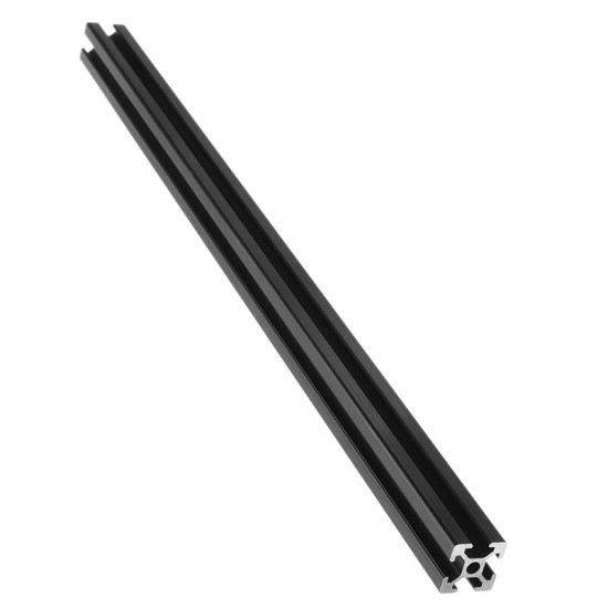 400mm Length Black Anodized 2020 T-Slot Aluminum Profiles Extrusion Frame For CNC