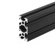 450mm Length Black Anodized 2040 T-Slot Aluminum Profiles Extrusion Frame For CNC