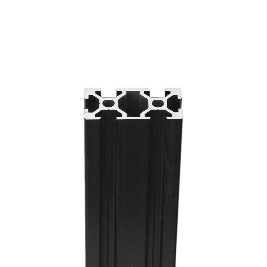 450mm Length Black Anodized 2040 T-Slot Aluminum Profiles Extrusion Frame For CNC