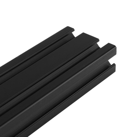 450mm Length Black Anodized 2040 T-Slot Aluminum Profiles Extrusion Frame For CNC