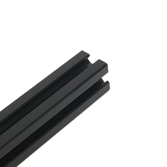 Black 100-1200mm 2020 T-slot Aluminum Extrusions Aluminum Profiles Frame for CNC Laser Engraving Machine