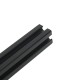 Black 100-1200mm 2020 T-slot Aluminum Extrusions Aluminum Profiles Frame for CNC Laser Engraving Machine