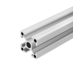 Silver 100-1300mm 2020 T-slot Aluminum Extrusions Aluminum Profiles Frame for CNC Laser Engraving Machine Silver 100-1300mm 2020 T-slot Aluminum Extrusions Aluminum Profiles Frame for CNC Laser Engraving Machine