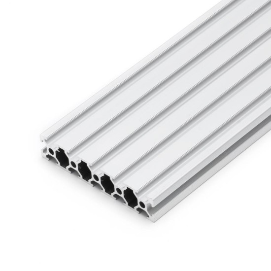 Silver 20100 T Slot Aluminum Extrusions 20x100mm Aluminum Profile Extrusion Frame For CNC