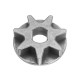 3/6/7 Teeth Chainsaw Chain Wheel M10 Gear Chainsaw Parts Replacement Chain Wheel