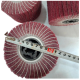 80 GRIT Fiber Nylon Stainless Steel Wire Drawing Polishing Wheel Special Abrasive Cloth Wheel For Wire Drawing Machine Flying Wing Wheel