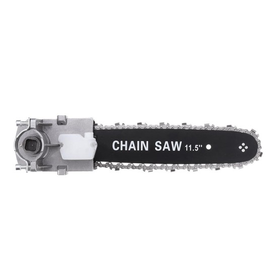 Upgrade 6th 11.5 Inch Free-installation Chainsaw Bracket For 100 125 150 Angle Grinder Woodworking Chain Saw