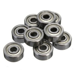 10pcs 623ZZ 3x10x4mm Ball Bearings Shielded Radial Ball Bearing 10pcs 623ZZ 3x10x4mm Ball Bearings Shielded Radial Ball Bearing