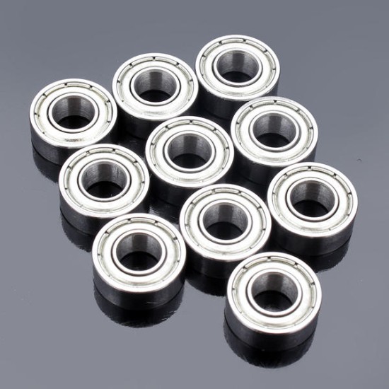 10pcs 6x13x5mm Steel Sealed Shielded Deep Groove Ball Bearings 686zz