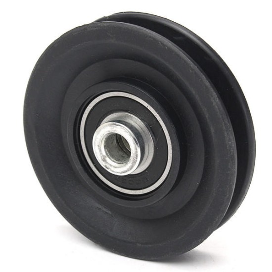 90mm Nylon Bearing Pulley Wheel 3.5inch Cable Gym Fitness Equipment Part