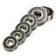 Deep Notch Ball Bearings 6200-6205/2RS High Speed Bearing Steel