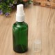 15/30/50ml Mini Green Spray Bottle Sprayer Refillable Container w/ Drop & Spray for Aromatherapy Perfume Essential Oi Travel