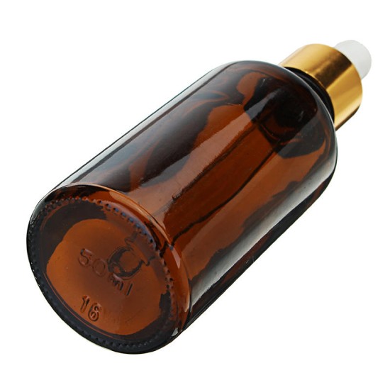 Brown Amber Glass Bottle Glass Dropper Dropping Bottle Refillable Container 10/20/50mL