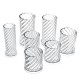 DIY Candle Molds Spiral Stripes Cylinder Handmade Soap Mould Craft Making Tool