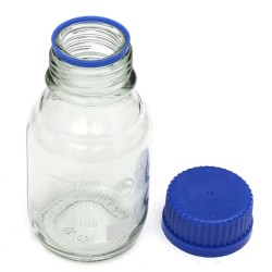 Experiment Glass Reagent Bottles Blue Screw Cap 100ml 250ml 500ml 1000ml Experiment Glass Reagent Bottles Blue Screw Cap 100ml 250ml 500ml 1000ml