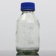 Experiment Glass Reagent Bottles Blue Screw Cap 100ml 250ml 500ml 1000ml