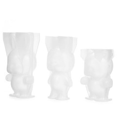 S/M/L DIY Silicone Mold Sleeping Baby Mould Aromatherapy Plaster Storage Container S/M/L DIY Silicone Mold Sleeping Baby Mould Aromatherapy Plaster Storage Container