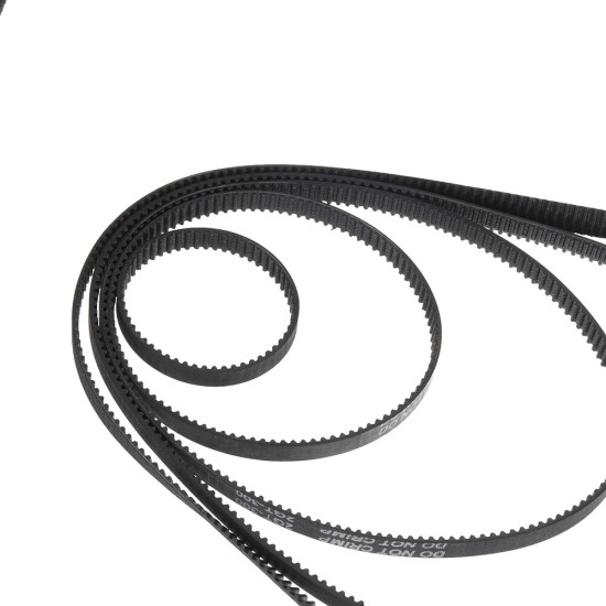 GT2 6mm Closed Loop Timing Belt Non-slip Version 2GT 110/112/122/158/200/280/300/320/400/610/852/1220mm Rubber Synchronous Belt