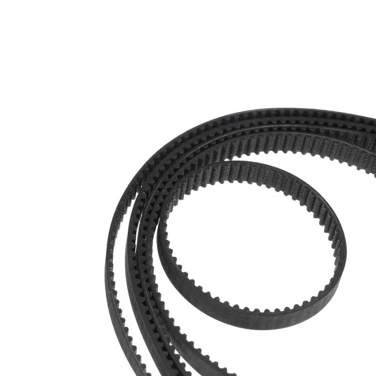 GT2 6mm Closed Loop Timing Belt Non-slip Version 2GT 110/112/122/158/200/280/300/320/400/610/852/1220mm Rubber Synchronous Belt