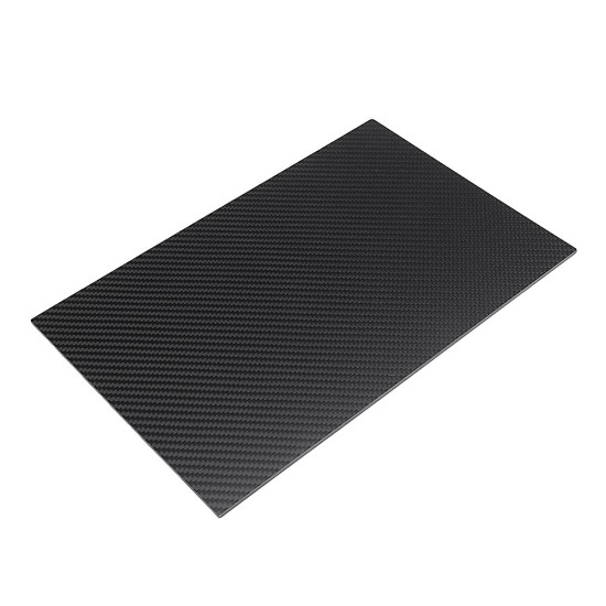 300X500mm 3K Carbon Fiber Board Carbon Fiber Plate Plain Weave Matte Panel Sheet 0.5-5mm Thickness