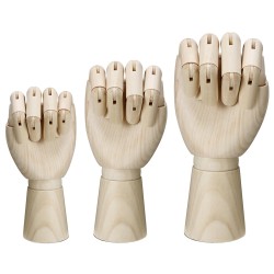 7/8/10/12 Inch Wooden Hand Body Artist Medical Model Flexible Jointed Wood Sculpture DIY Education 7/8/10/12 Inch Wooden Hand Body Artist Medical Model Flexible Jointed Wood Sculpture DIY Education