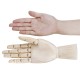 7/8/10/12 Inch Wooden Hand Body Artist Medical Model Flexible Jointed Wood Sculpture DIY Education