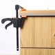 4 Inch Wood Working Bar F Clamp Quick GrIip Ratchet Releasee Squeeze Hand Tool DIY