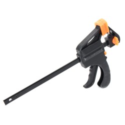 4 Inch Wood Working Bar F Clamp Quick GrIip Ratchet Releasee Squeeze Hand Tool DIY 4 Inch Wood Working Bar F Clamp Quick GrIip Ratchet Releasee Squeeze Hand Tool DIY