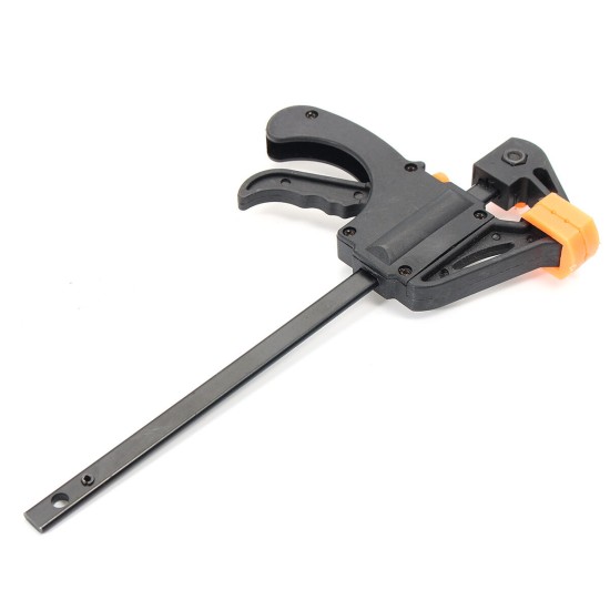 4 Inch Wood Working Bar F Clamp Quick GrIip Ratchet Releasee Squeeze Hand Tool DIY